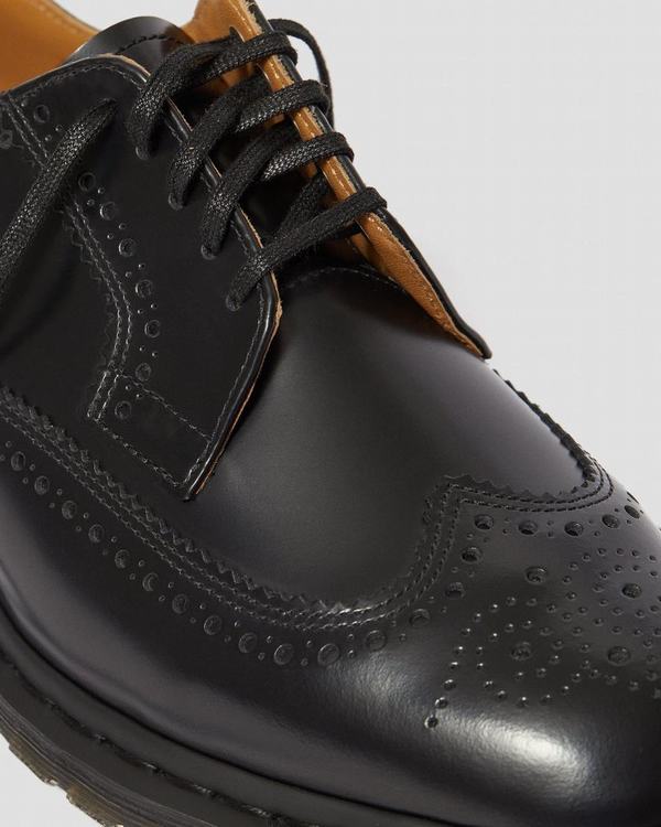 Dr Martens Dámské Polobotky Kelvin Ii Smooth Černé, CZ-684352